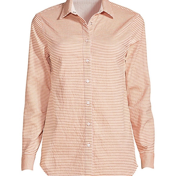 Reversible Boyfriend Fit Long Sleeve Tunic Top - Picture 2 of 2